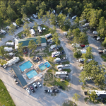 Hidden Pines Campground in Egan, Acadia Parish