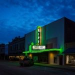 Historic Rice Theatre in Crowley, Louisiana, Acadia Parish