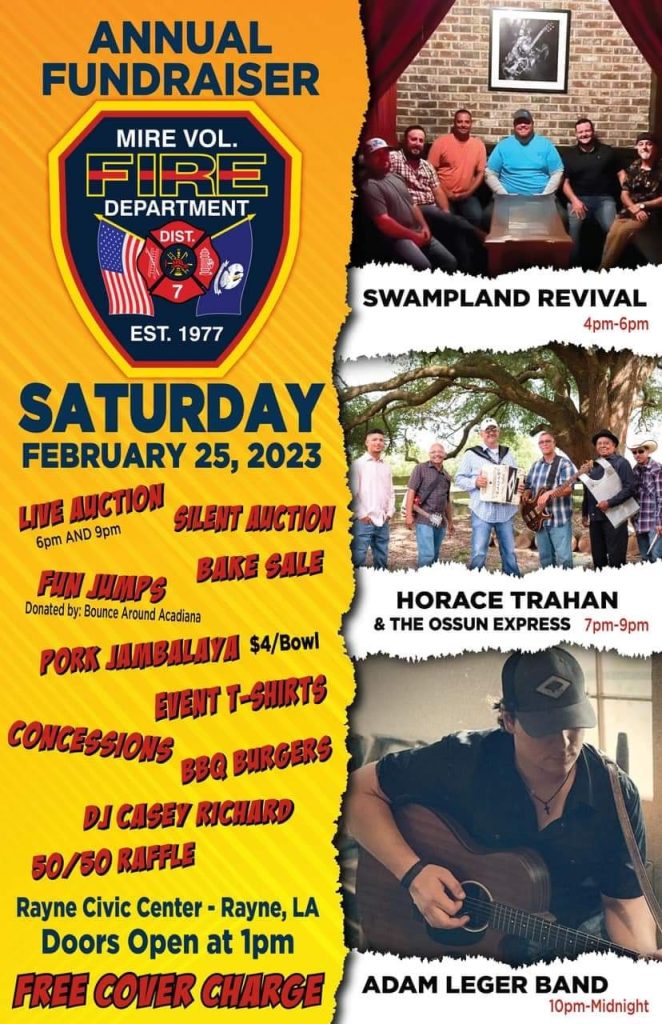 Mire VFD Annual Fundraiser