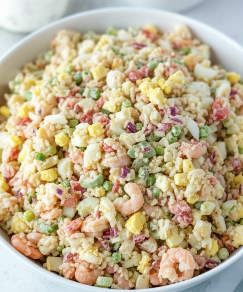 Crawfish-Shrimp Salad Acadia Parish Recipes