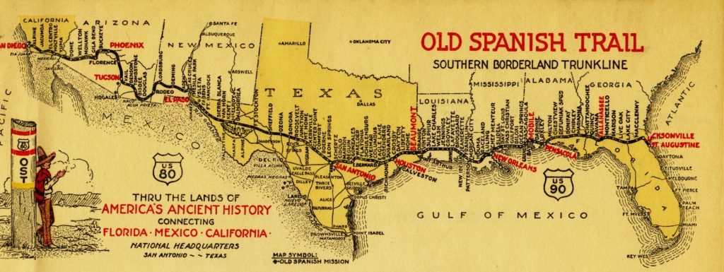 Spanish Trail Map Acadia Parish