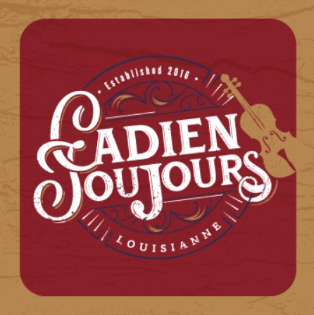 Cadien Toujours logo with fiddle