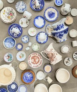 assorted China and dishes