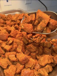 Pork cracklins