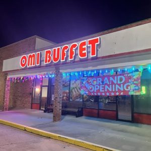 Omi Buffet Grand Opening Front of building